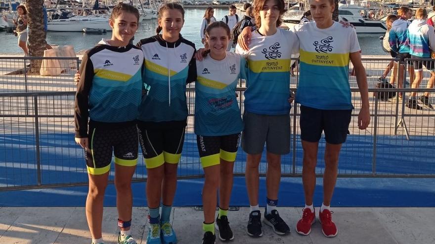 Cinco deportistas del Triatló Ontinyent participan al Campeonato de España de Cartagena