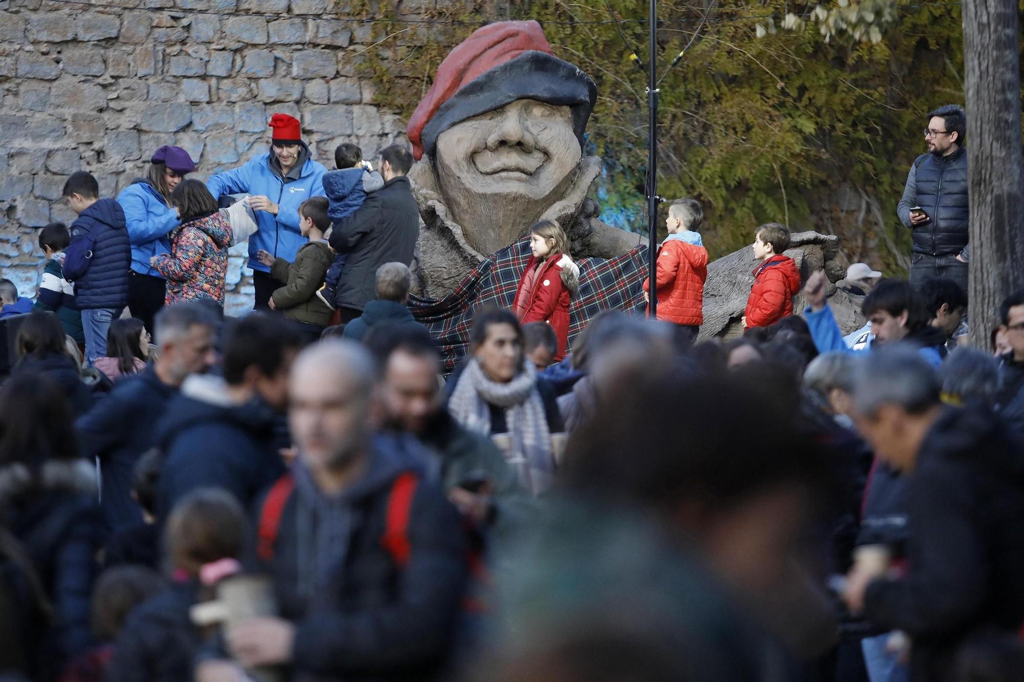 Les millors imatges de la Festa del Tió de Girona