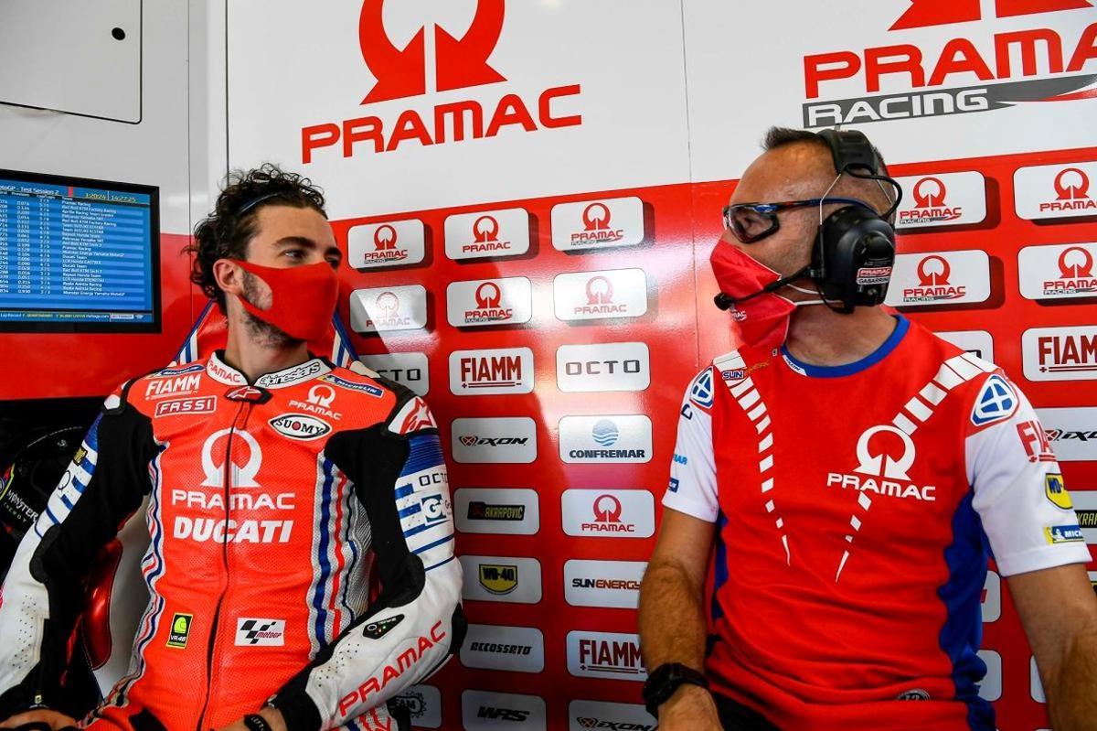 Bagnaia, al quirófano con fractura de tibia