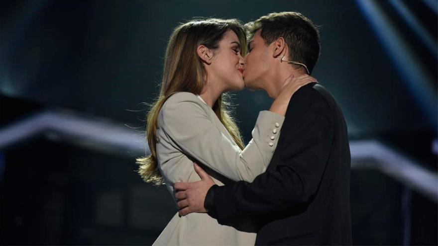 Amaia y Alfred en la gala eurovisiva de Operación Triunfo // RTVE