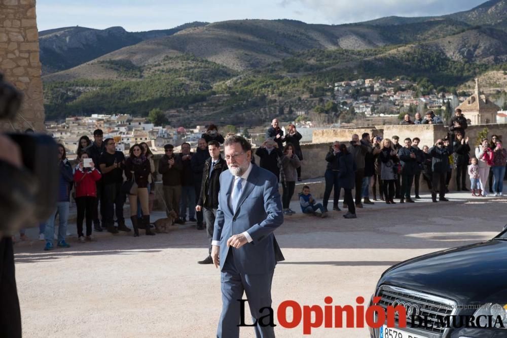 Visita de Mariano Rajoy a Caravaca