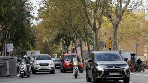 Barcelona 22/11/2022 Barcelona Reportaje de Travessera de Gràcia, entre Cartagena y Escorial, tramo que cambiaría de sentido de circulación. FOTO DE RICARD CUGAT