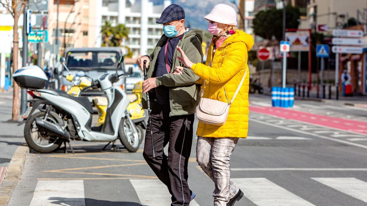 Dos británicos en Benidorm