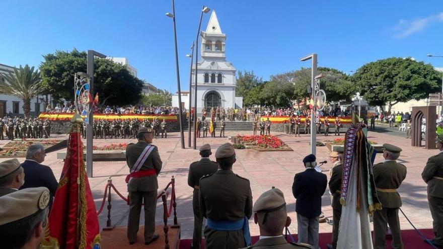 El Ejército recupera la jura civil de la bandera tras diez años sin celebrarse