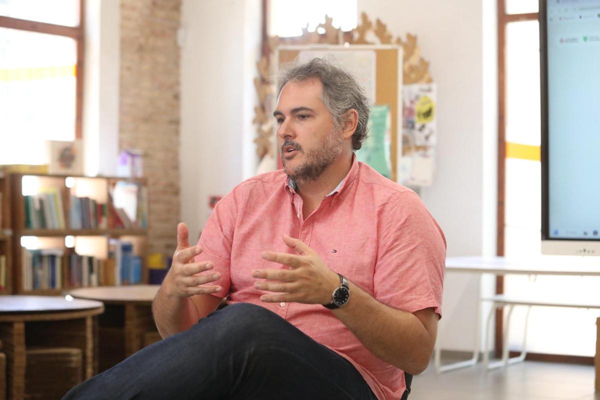 Andreu Escrivà en el Observatori del Canvi climàtic