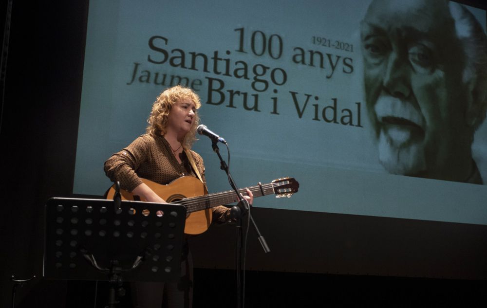 Homenaje a Santiago Bru i Vidal, dentro de los actos para conmemorar el centenario de su nacimiento.