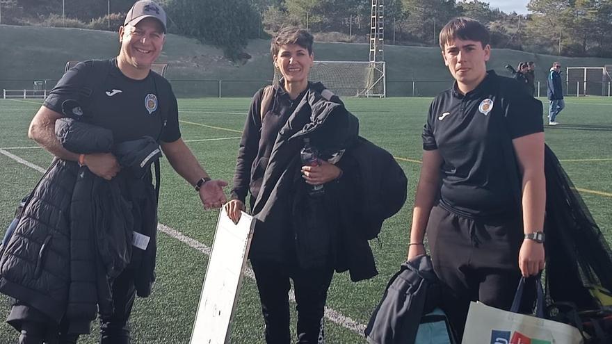 Gracia Pérez y sus compañeros del cuerpo técnico triunfan en su debut
