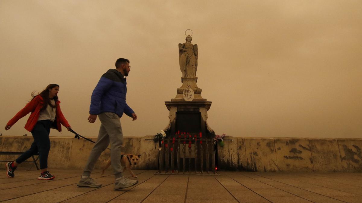 La borrasca Celia dejó una intensa calima en marzo de 2022.