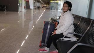 Vivir en el aeropuerto de Palma: "Llevo años sin un hogar, yo solo quiero encontrar un trabajo"