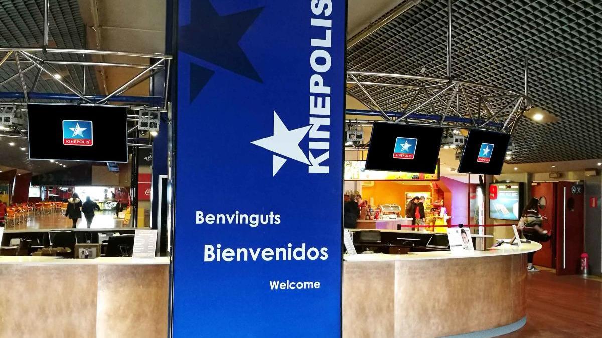 Instalaciones de Kinépolis en Alzira