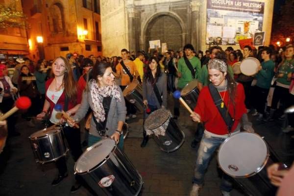 Fotogalería: Protesta contra la repercusión de la reforma educativa