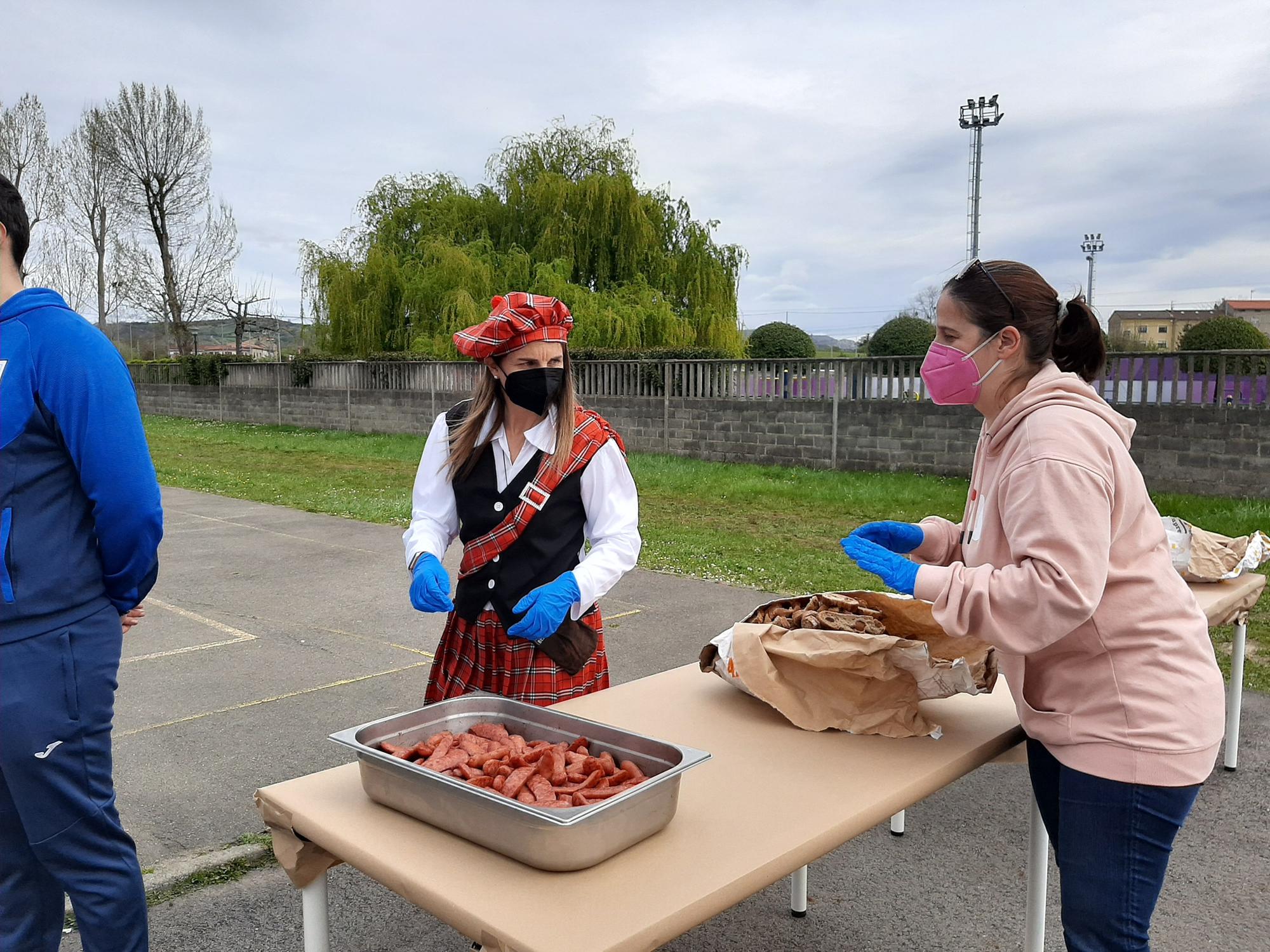 Fiesta escocesa en el colegio Condado de Noreña