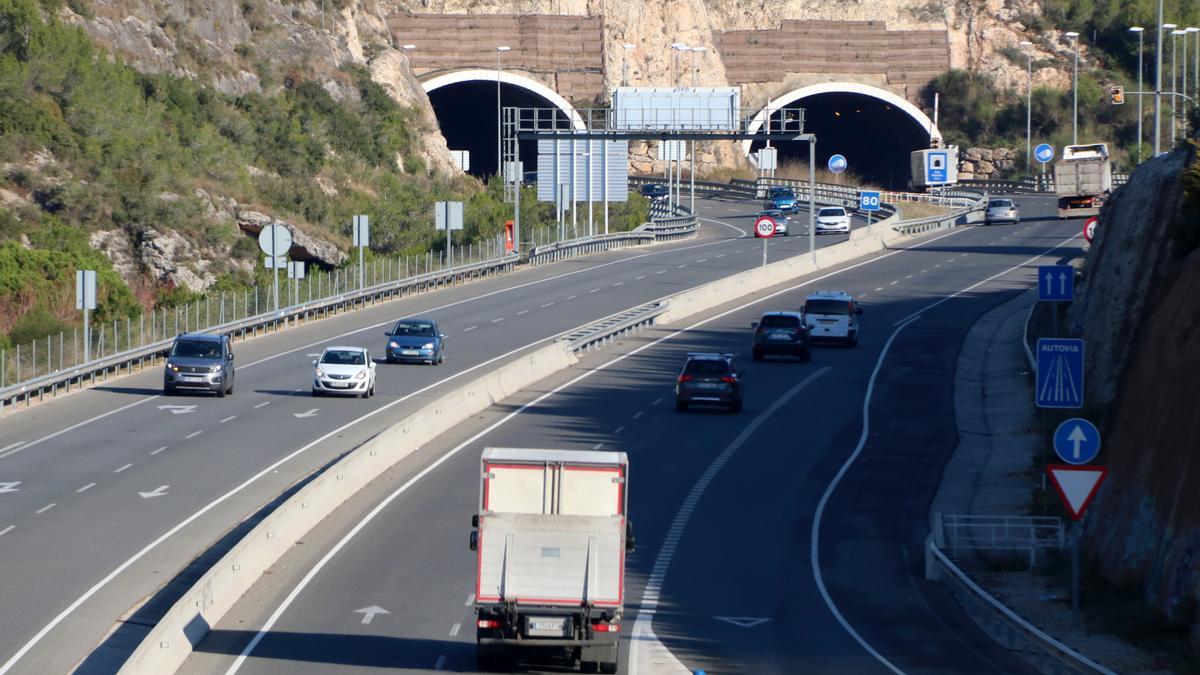 Un punt de l&#039;Eix Diagonal a l&#039;altura de Canyelles