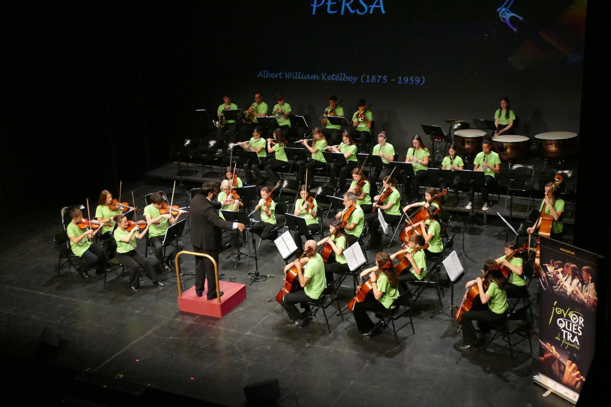 La Jove Orquestra de Figueres i Fredrik Strand emocionen el Teatre El Jardí amb el gran concert de Fires