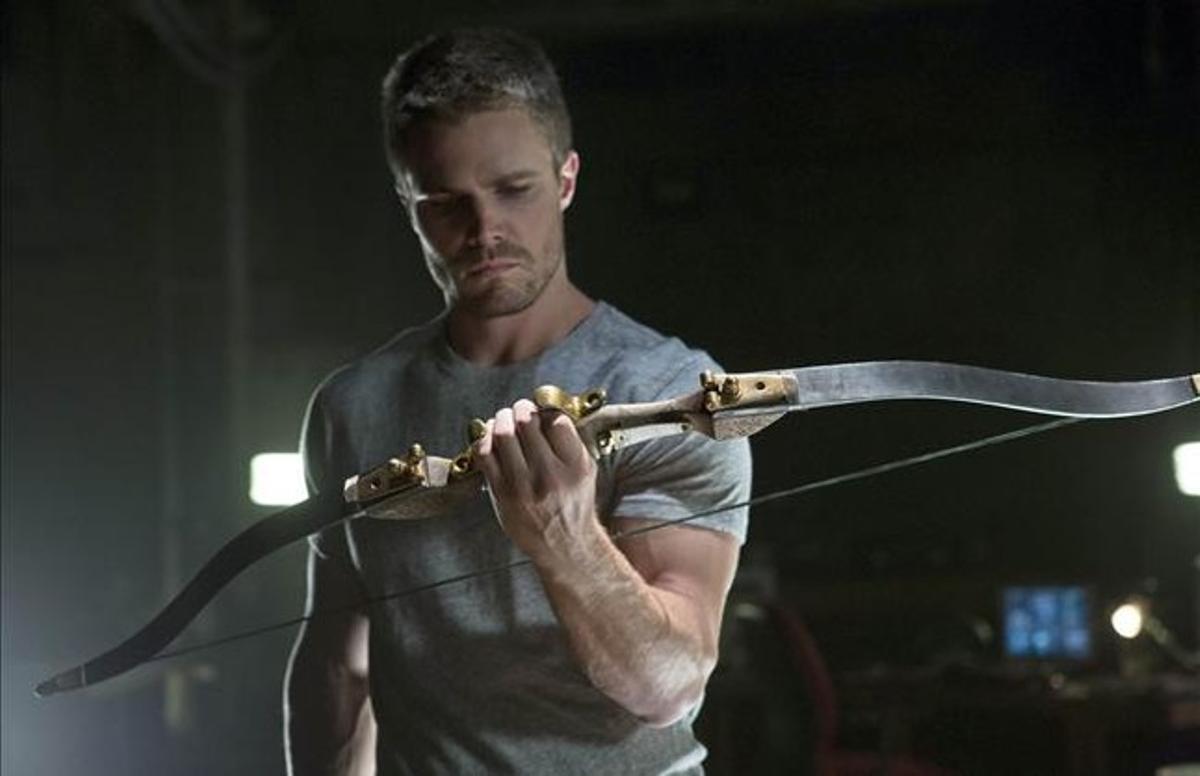 Stephen Amell, l’arquer protagonista d’’Arrow’. Stephen Amell, l’arquer protagonista d’’Arrow’.