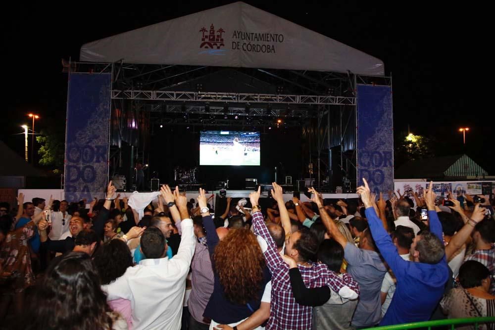 Córdoba celebra la decimotercera del Real Madrid