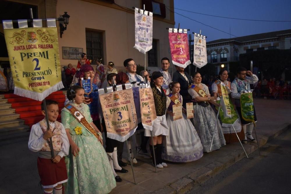 Entrega de premios en Paterna