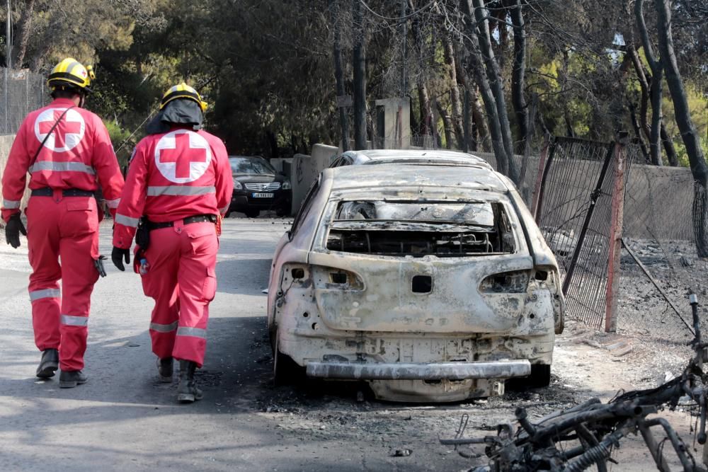 Ya son 85 los fallecidos por los incendios en Grecia