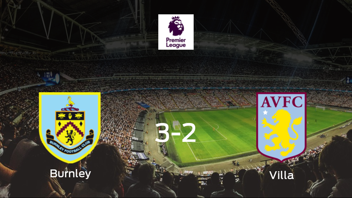 El Burnley consigue la victoria frente al Aston Villa (3-2)