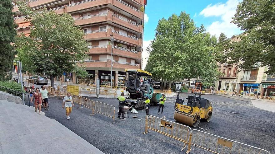Modificacions de trànsit per als vehicles autoritzats a causa de les obres al carrer Guimerà de Manresa