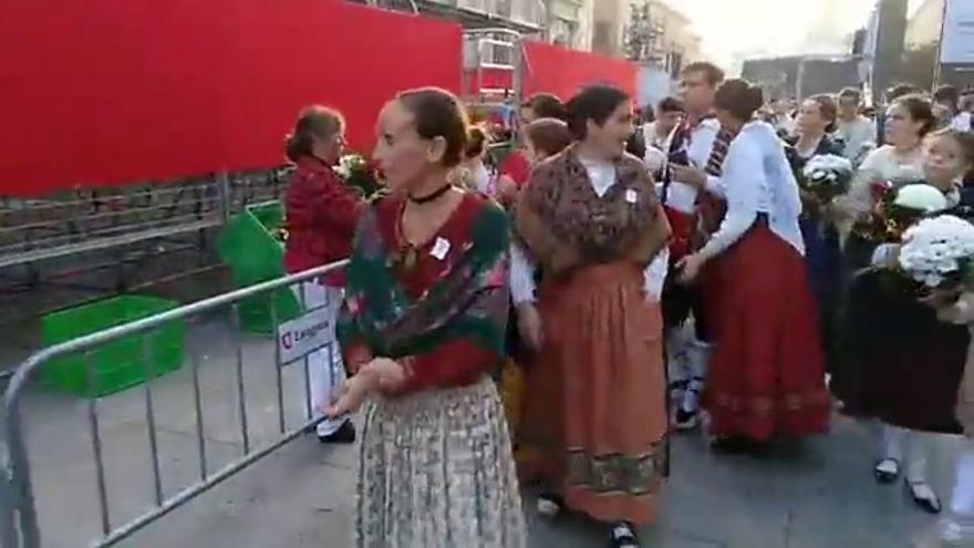 La Ofrenda a la Virgen