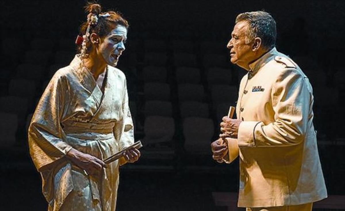 Marta Marco i Enric Majó, en un moment de ’Nô’.