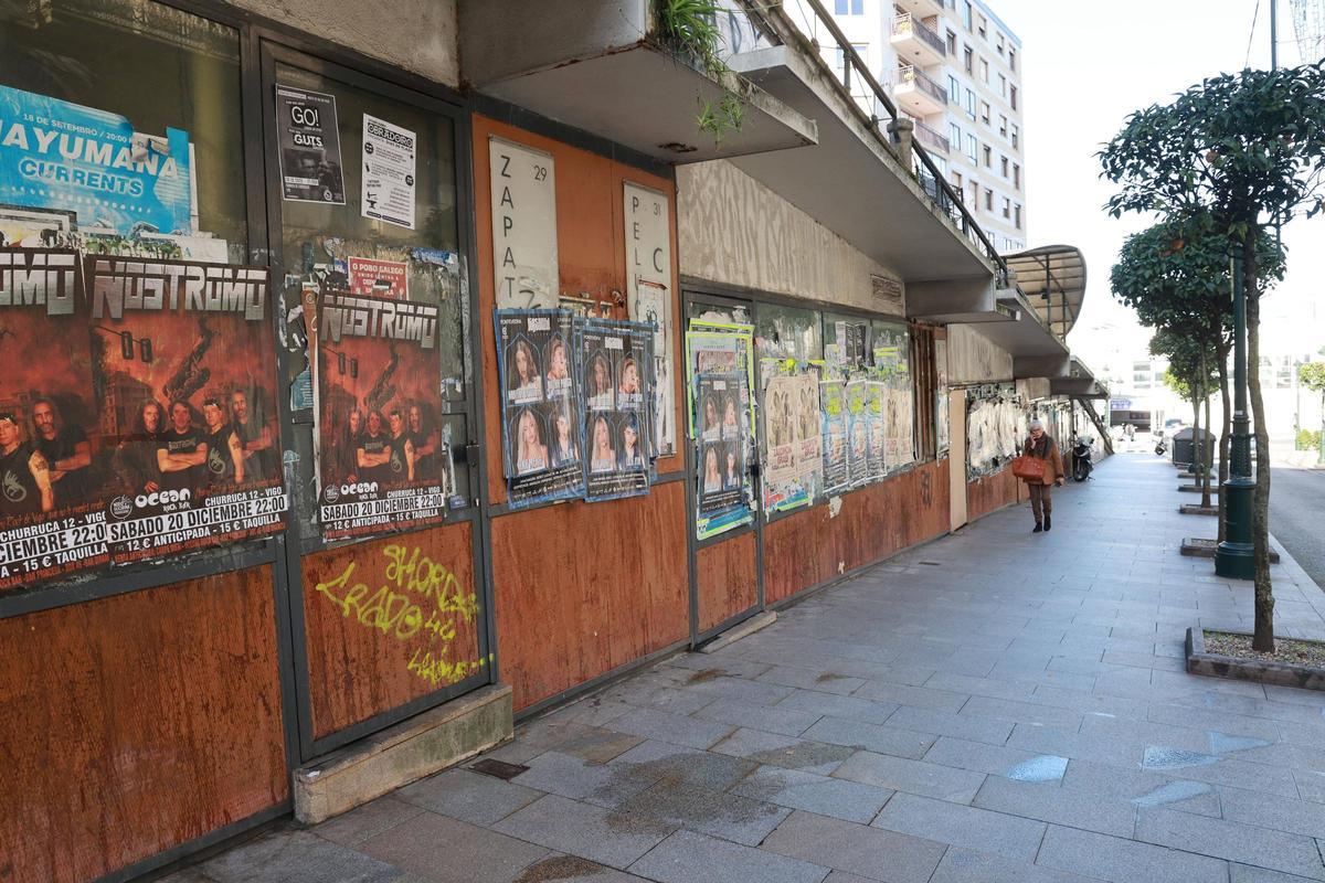 Estado actual de los locales abandonados de la calle Carral.