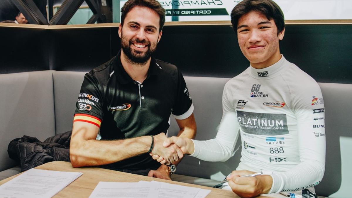 La joven promesa australiano-japonesa volverá a defender los colores de Campos Racing en lo que será su debut en FIA Formula 3.