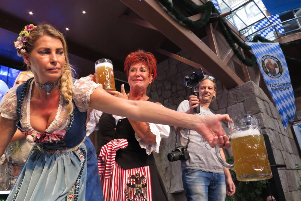 Fassanstich im Megapark zum Oktoberfest 2017