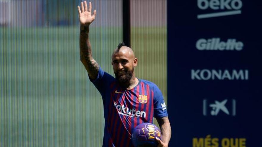 Arturo Vidal: &quot;Estoy muy feliz de estar en el mejor club del mundo&quot;