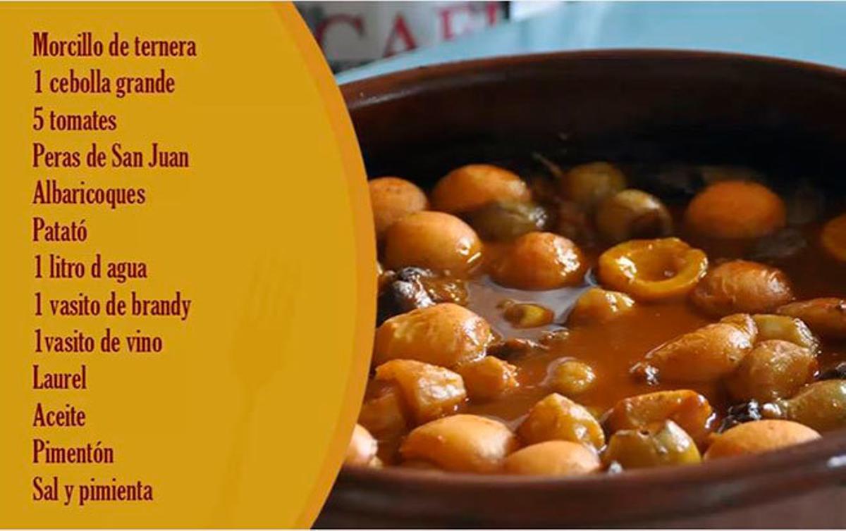 ´Recetas mallorquinas´ de Maria Gibert: Estofado de verano