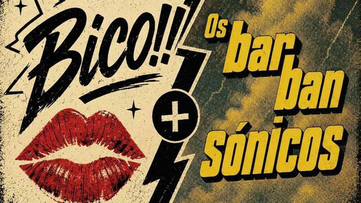 Cartel de conciertos en The Trooper.
