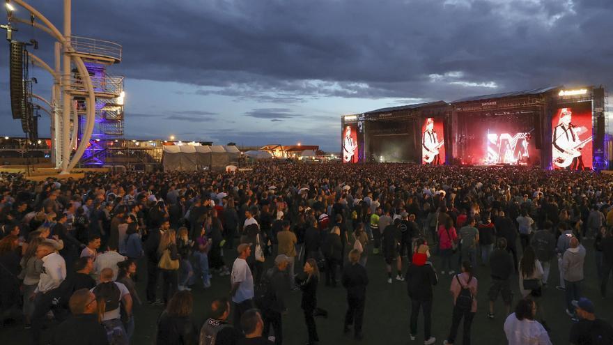 Los dos escenarios principales del Festival Primavera Sound Madrid.