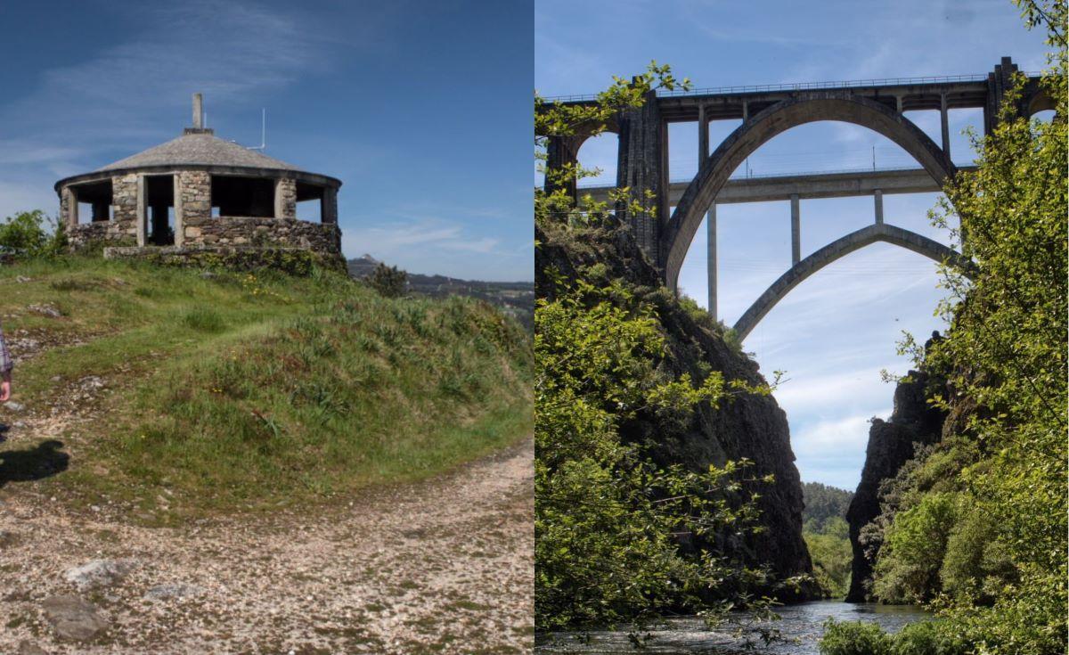 Esta ruta te llevará a conocer alguno de los paisajes más espectaculares del interior de Galicia.