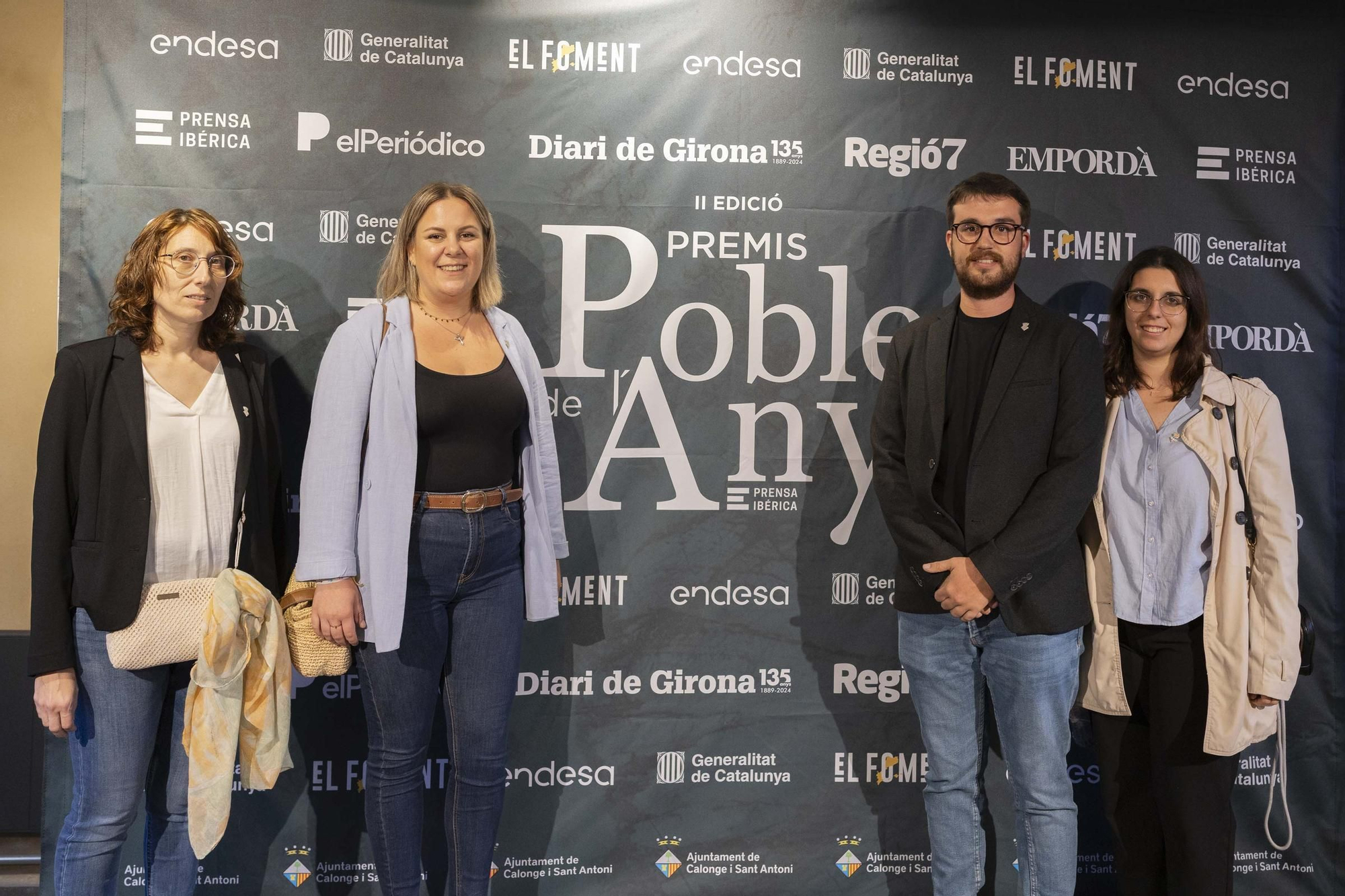 Les imatges dels Premis Poble de l’Any 2024 al Castell de Calonge