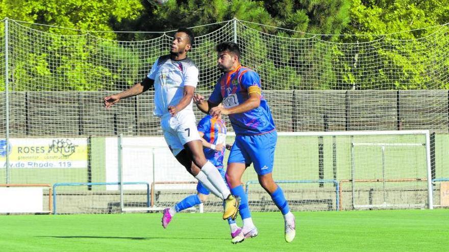 Eric Pérez, en el partit Roses-Marca de l’Ham de fa un any. | SAÏD SBAI