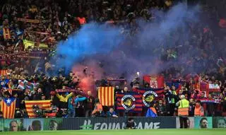 La UEFA sanciona al Barça por el comportamiento "racista" de sus aficionados en París