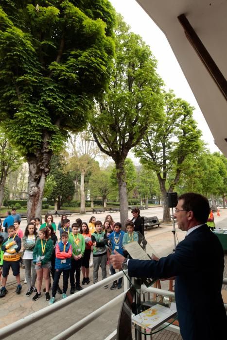 Actividad de convivencia escolar con motivo del día del libro en el Campo.