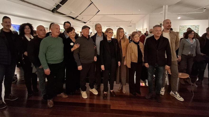 La admiración colectiva del arte y de Xàbia: emocionante homenaje al artista Tomás Sivera