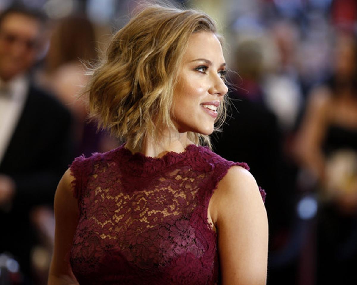 Scarlett Johansson, el febrer passat a Los Angeles. Scarlett Johansson, el febrer passat a Los Angeles.