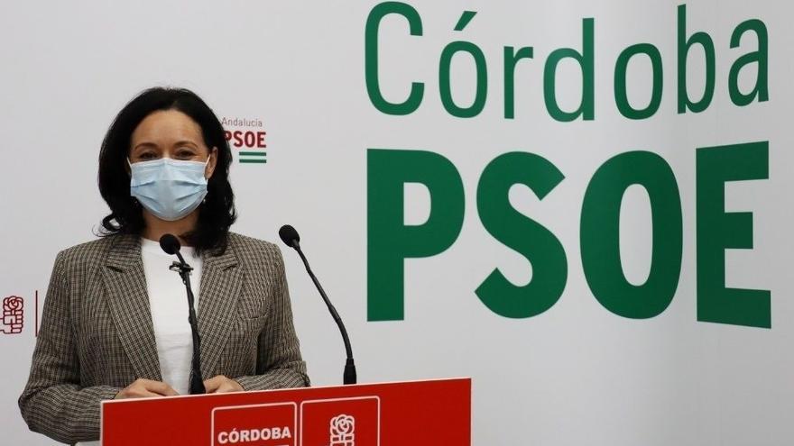 Rafi Crespín en la sede del PSOE de Córdoba.