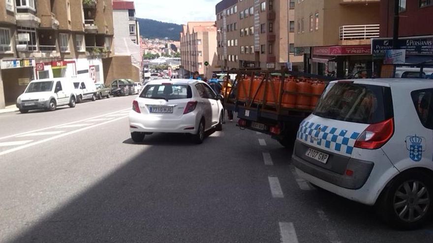 Lugar en donde ocurrió el atropello.