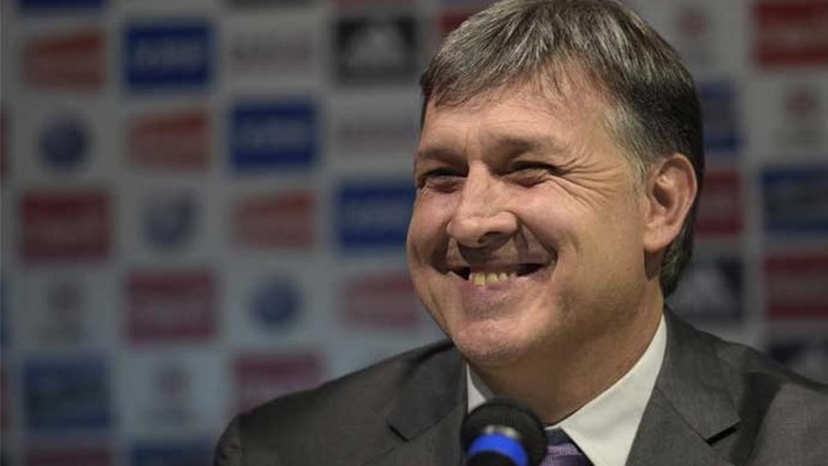 Gerardo Martino es feliz al frente de la selección de Argentina