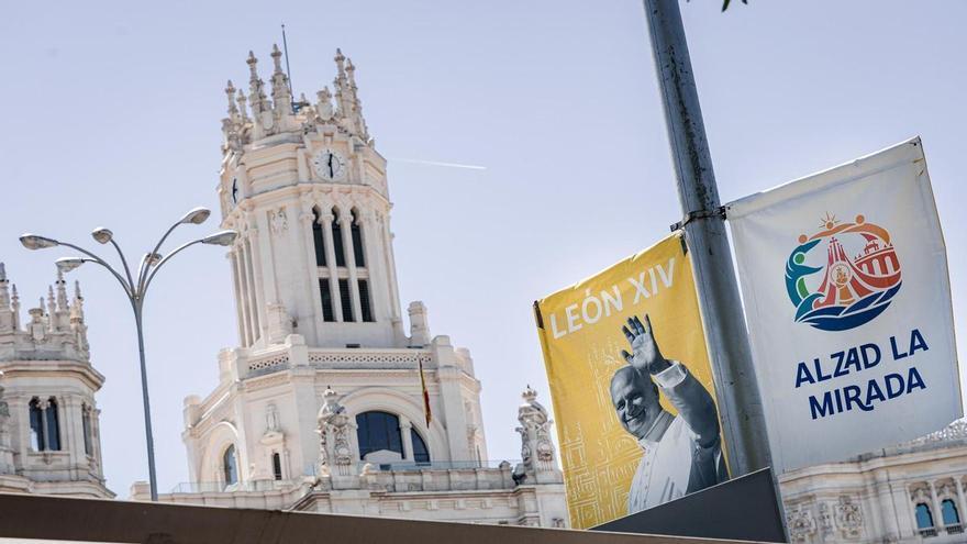 CIBELES MADRID VISITA PAPA | Así se prepara Cibeles para la misa del papa León XIV