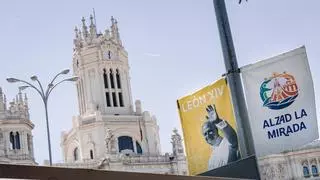 Así se está terminando de montar en Lima y Cibeles para recibir al Papa en "el mayor despliegue técnico que ha visto esta ciudad"