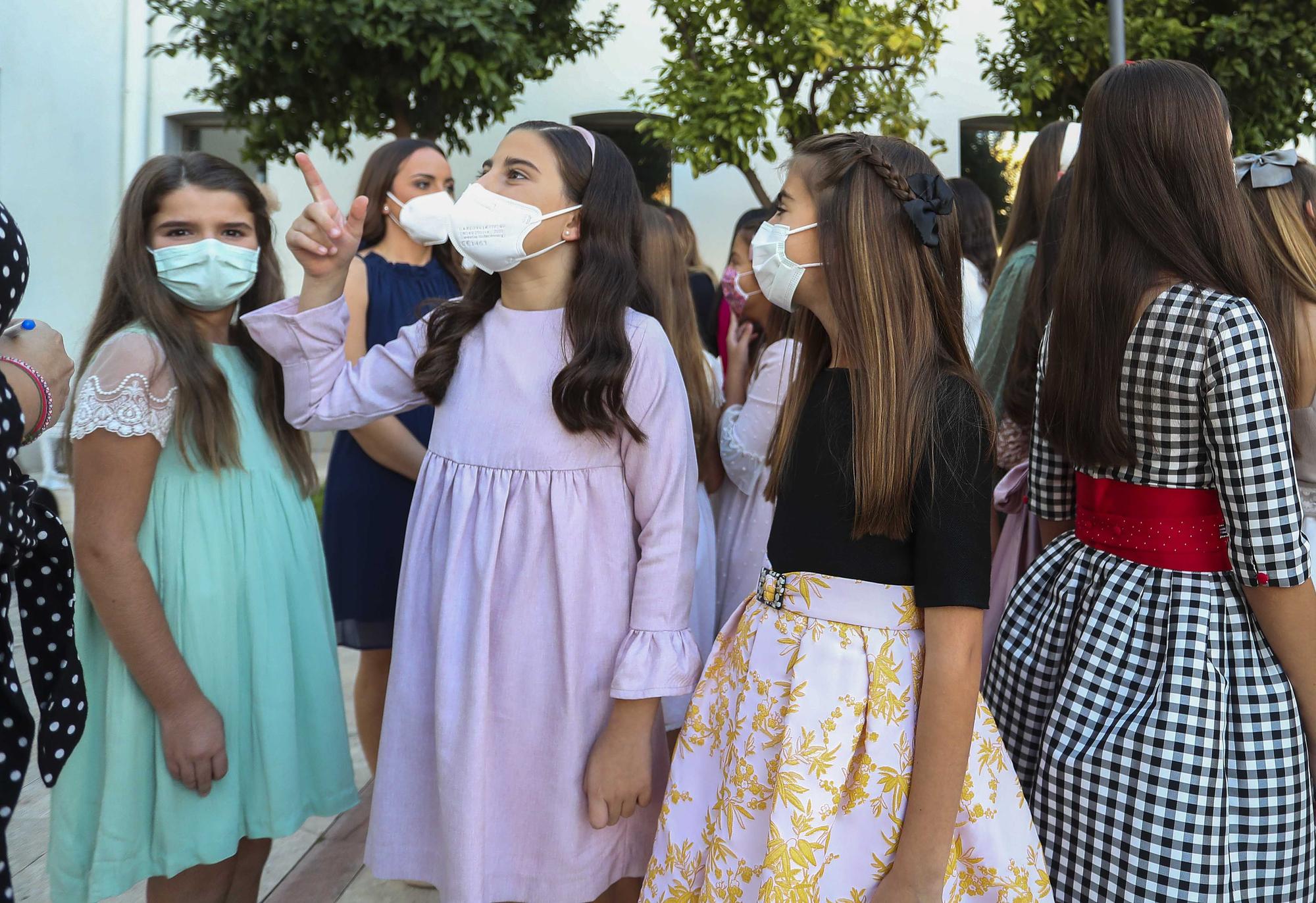 La primera sesión de fotos de las aspirantes a Fallera mayor de València