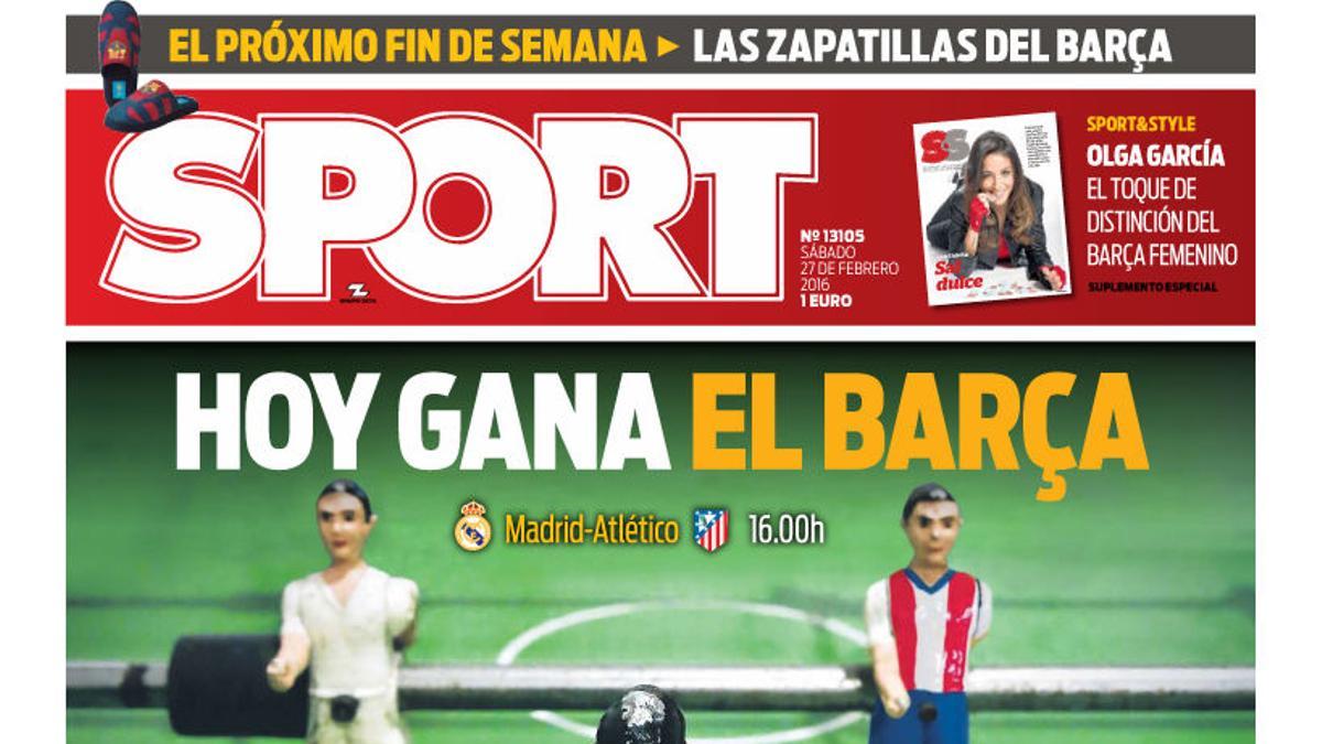 Nuestra portada de este sábado