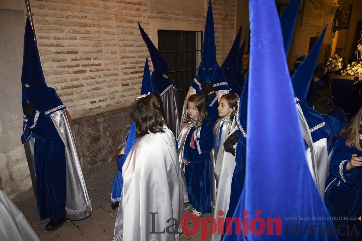 Los niños toman las calles de Caravaca en la procesión de Lunes Santo