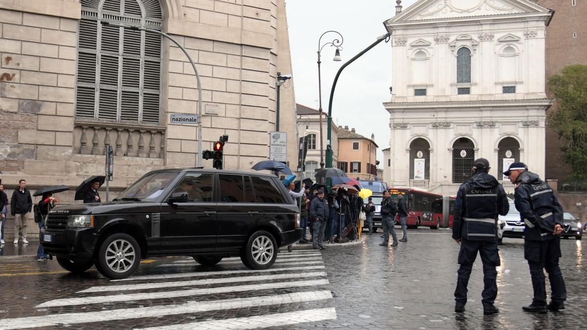 Zelensky visita a la primera ministra italiana Giorgia Meloni en Roma