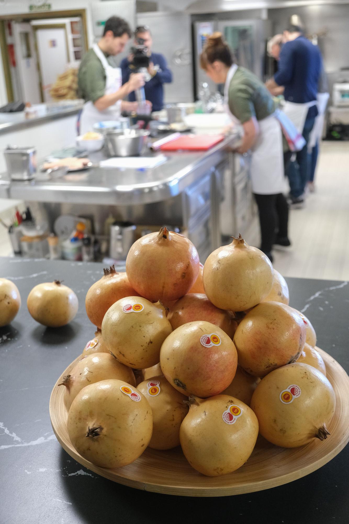 Así ha sido el concurso de cocina creativa con granada mollar de Elche